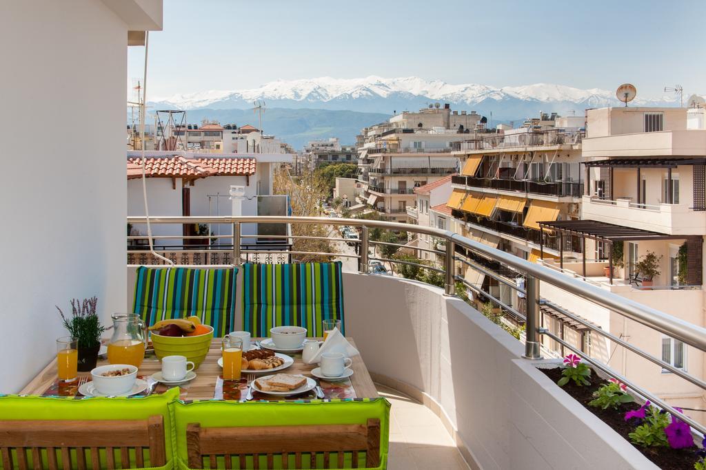 Stefan'S Penthouse Apartman Hriszí Aktí Haniá Kültér fotó