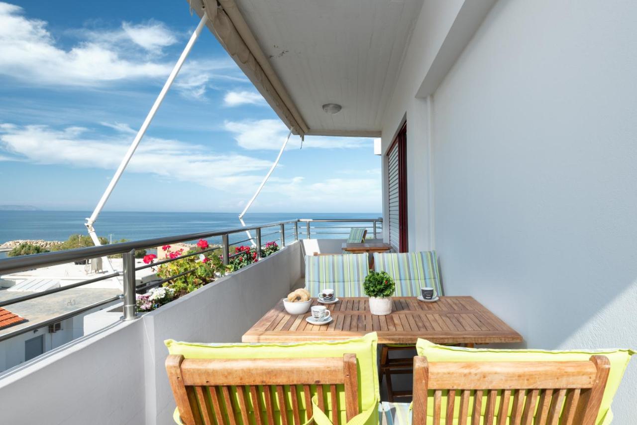 Stefan'S Penthouse Apartman Hriszí Aktí Haniá Kültér fotó