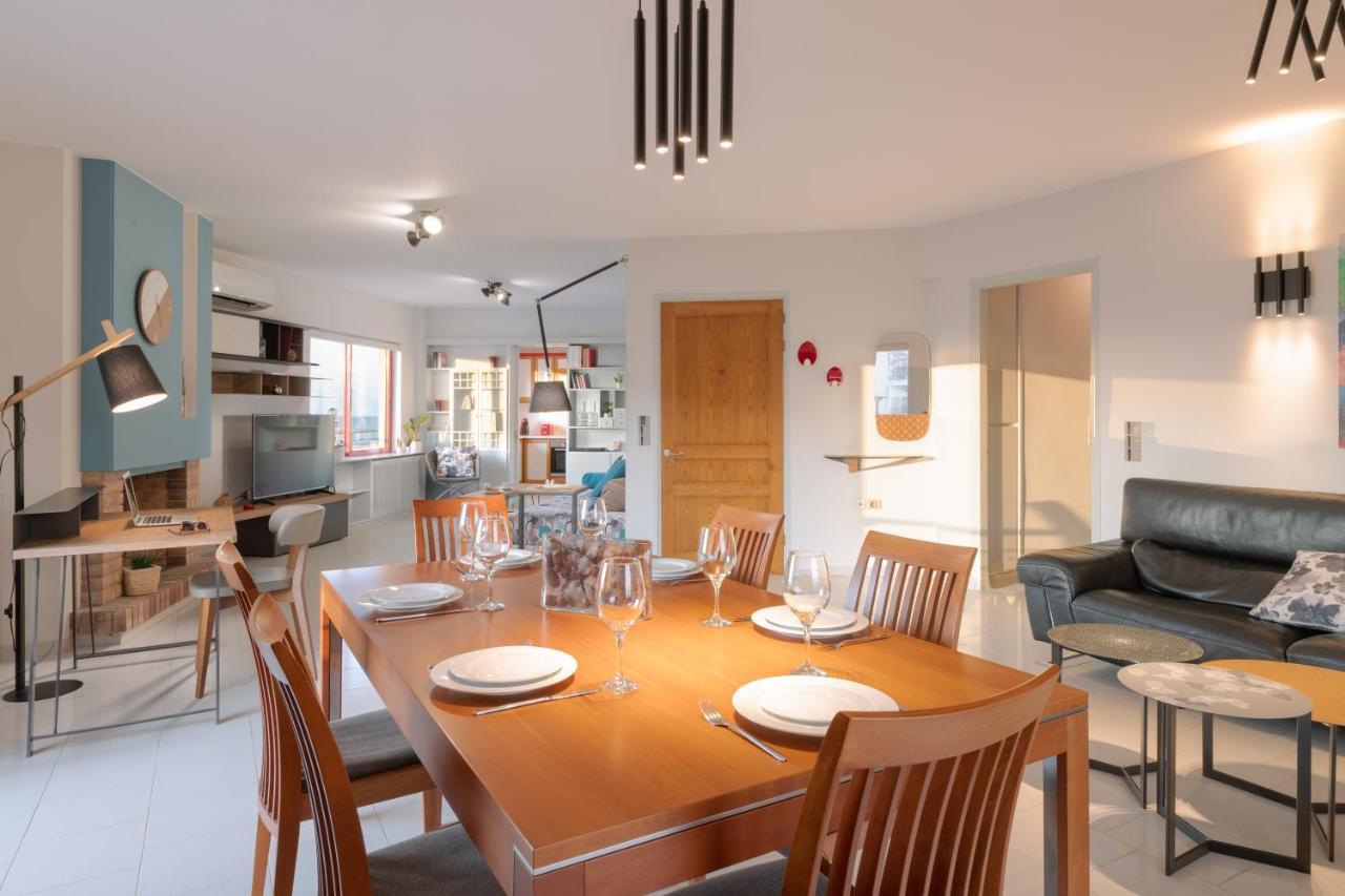 Stefan'S Penthouse Apartman Hriszí Aktí Haniá Kültér fotó