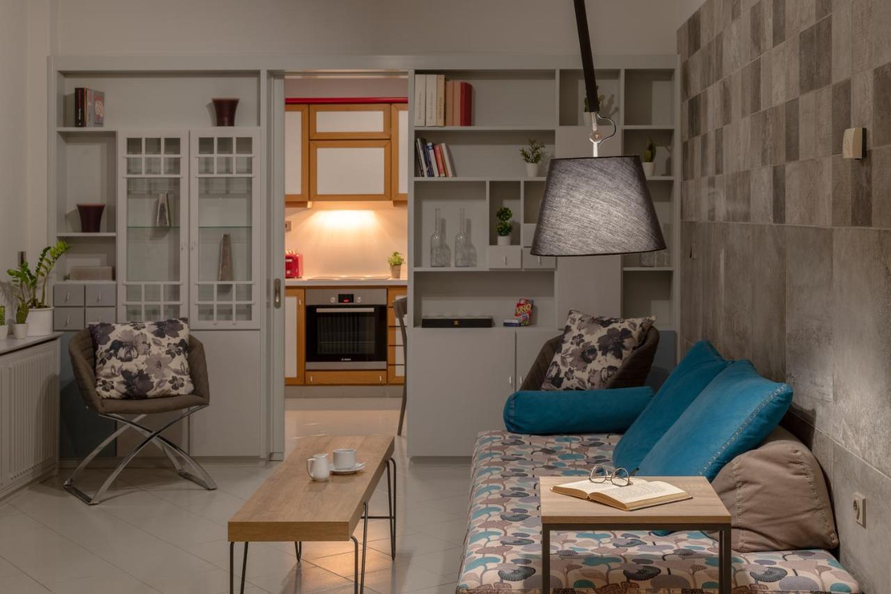 Stefan'S Penthouse Apartman Hriszí Aktí Haniá Kültér fotó